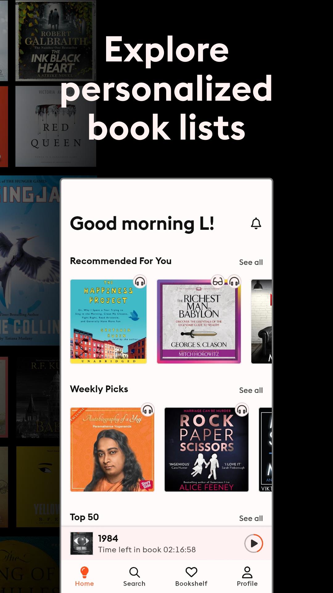 Storytel: Audiobooks & Ebooks Screenshot 3