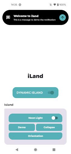 Dynamic notch iOS 16 - iLand 스크린샷 2