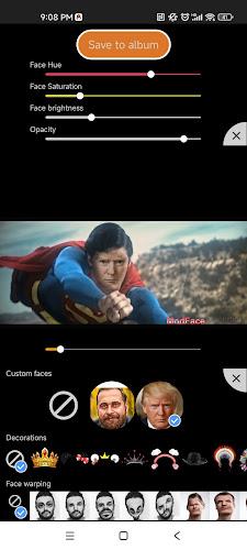 ModFace-Face Swap Video Editor স্ক্রিনশট 1