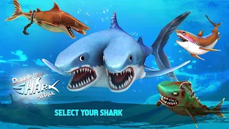 Double Head Shark Attack PVP 스크린샷 2