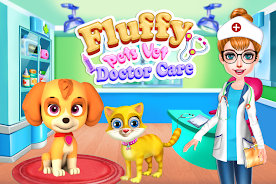 Fluffy Pets Vet Doctor Care Скриншот 3