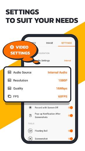 Screen Recorder Video Recorder ဖန်သားပြင်ဓာတ်ပုံ 3