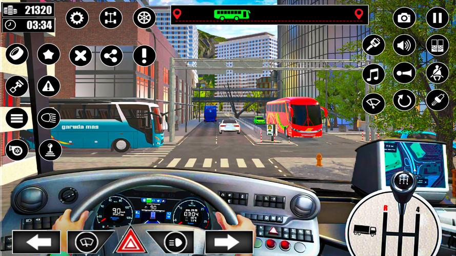 Motor Bus Simulator Coach Game Screenshot 1