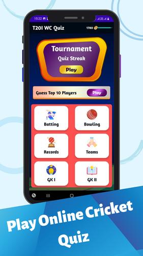 Cricket Quiz Game Schermafbeelding 3