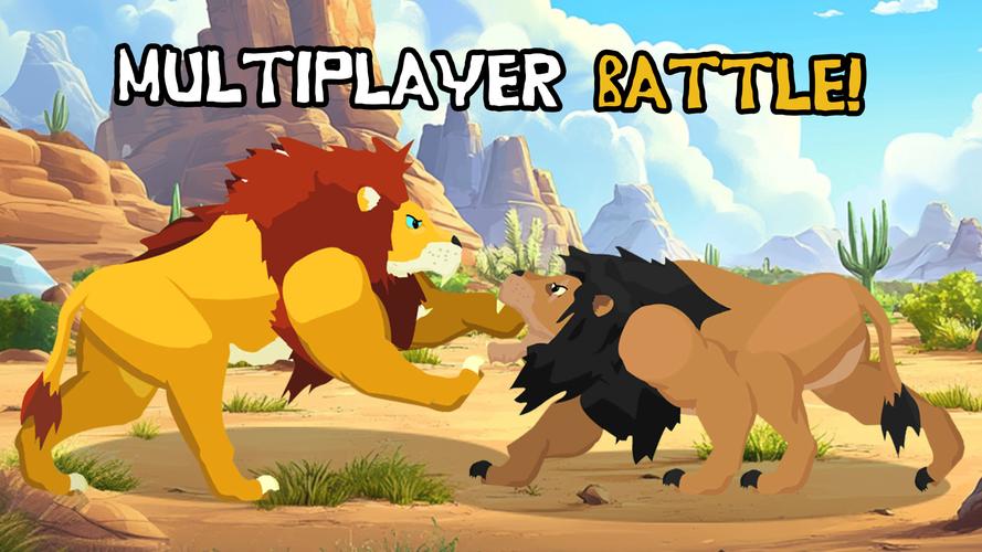 Lion Fights Savannah Animals Screenshot 4