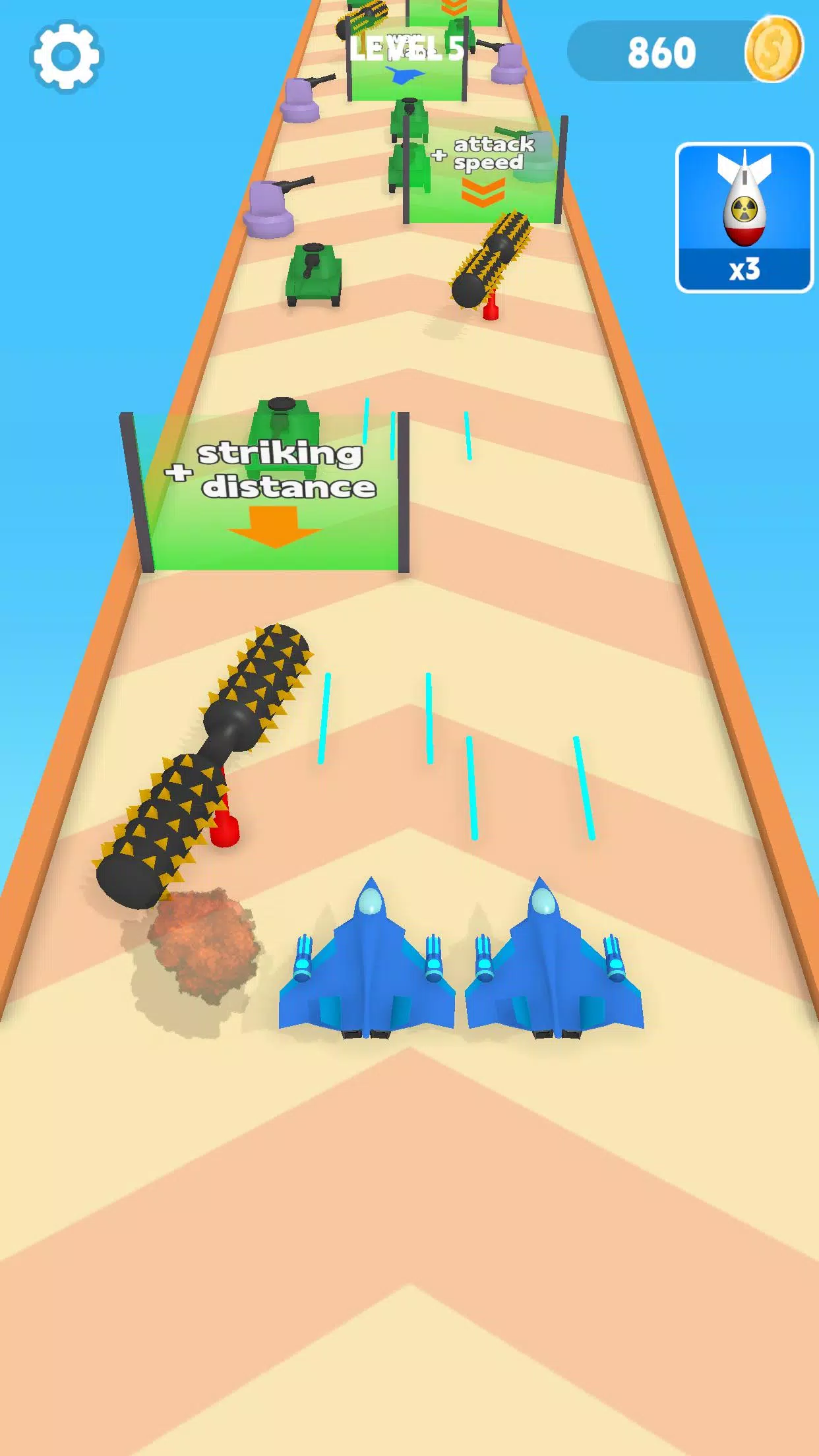 Warplane VS Tank:Shooting Game Screenshot 1