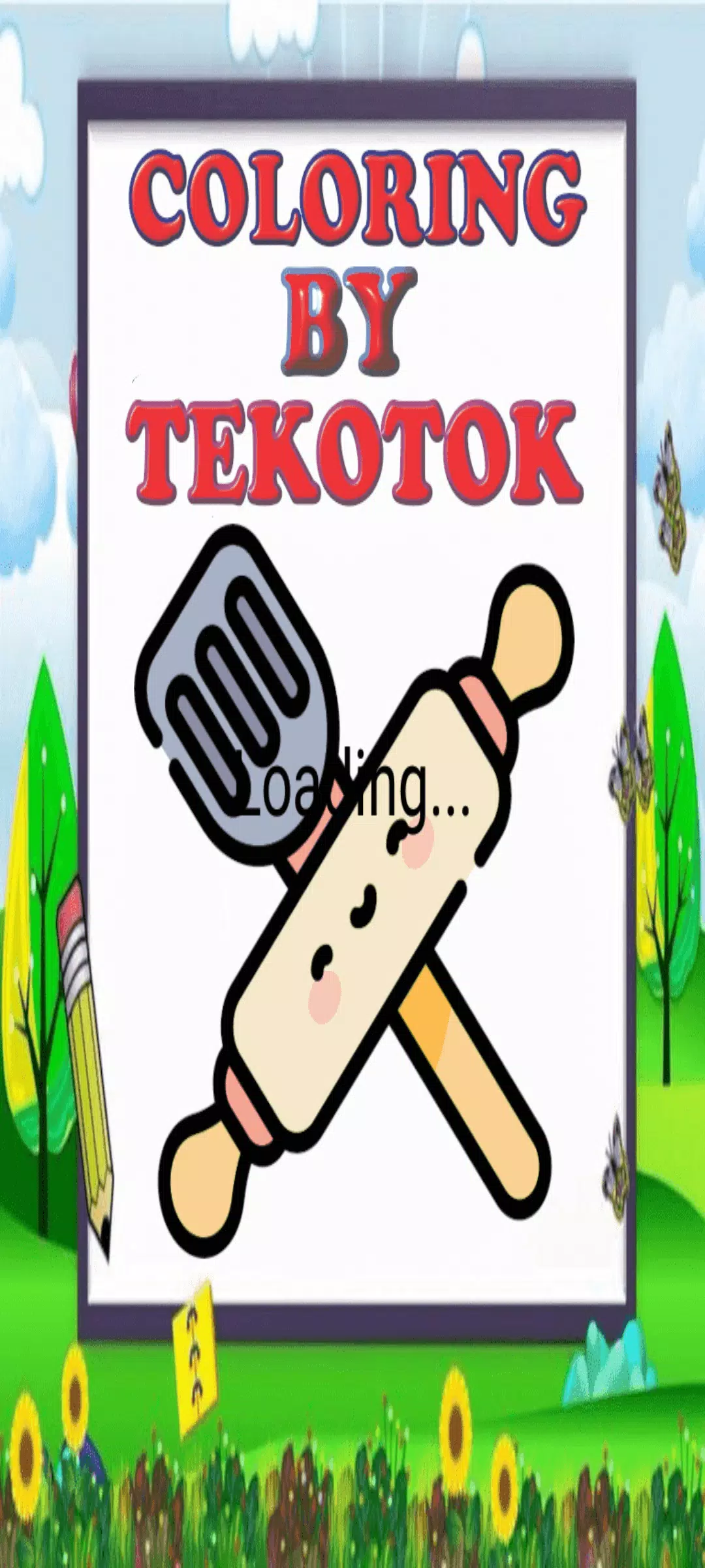 Coloring Kitchen Tools Captura de pantalla 1