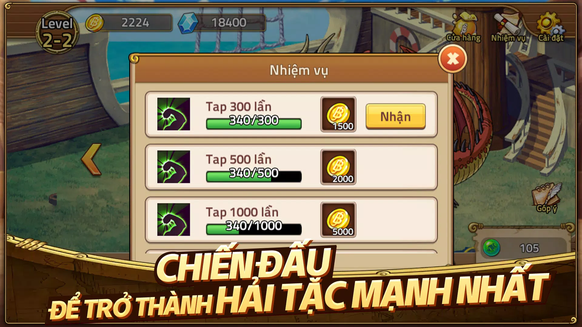 Schermata Huyền Thoại Hải Tặc 3