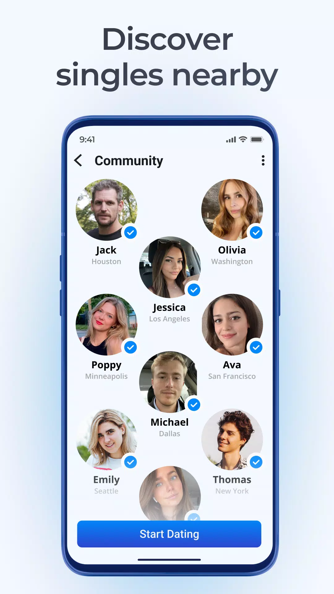 Dating and Chat - iHappy 스크린샷 4