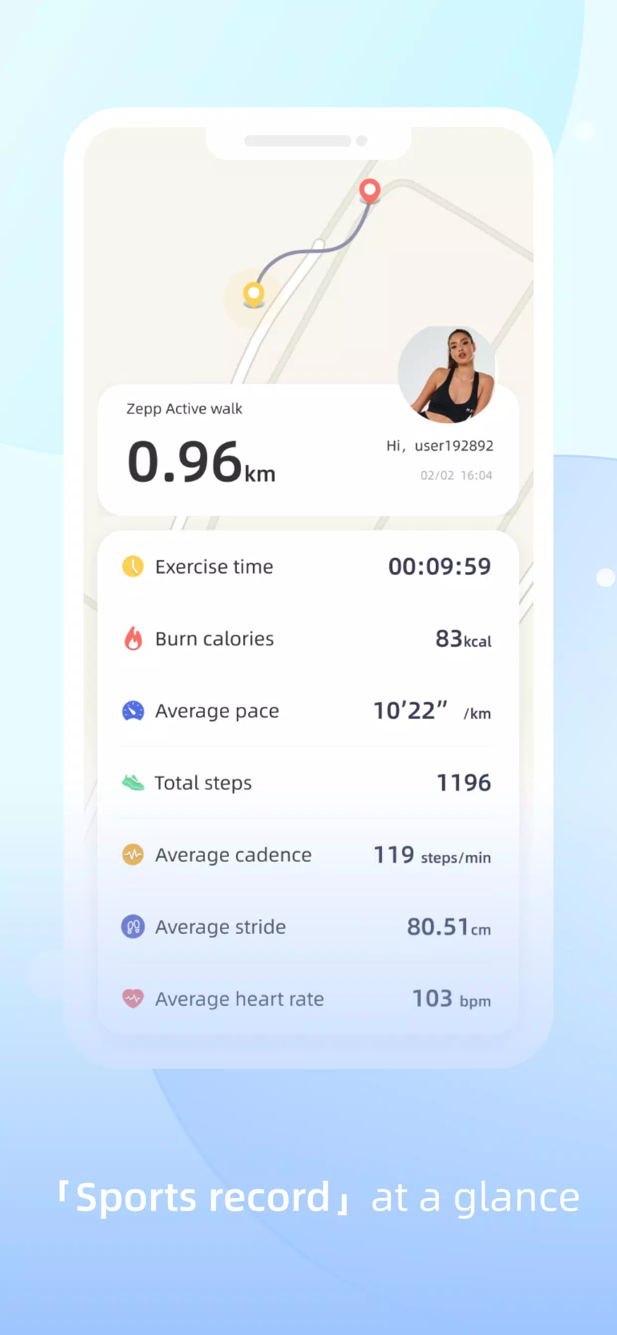 Zepp Active Capture d'écran 2