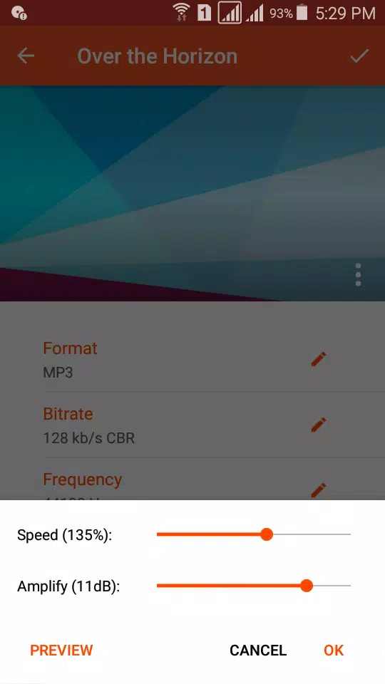 Audio Converter (MP3 AAC OPUS) 스크린샷 4