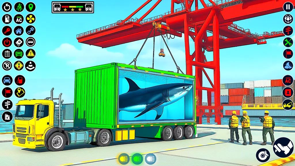 Sea Animal Transport Truck Sim Скриншот 4