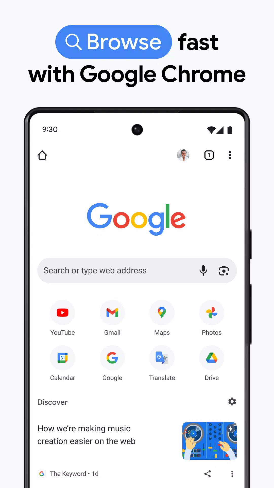 Chrome Beta應用截圖第1張