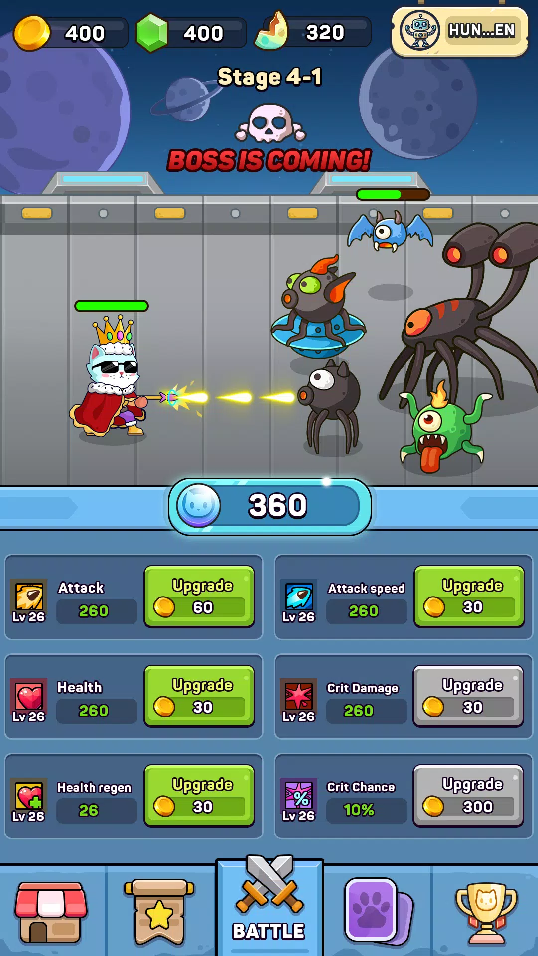 Cat Battle Screenshot 2