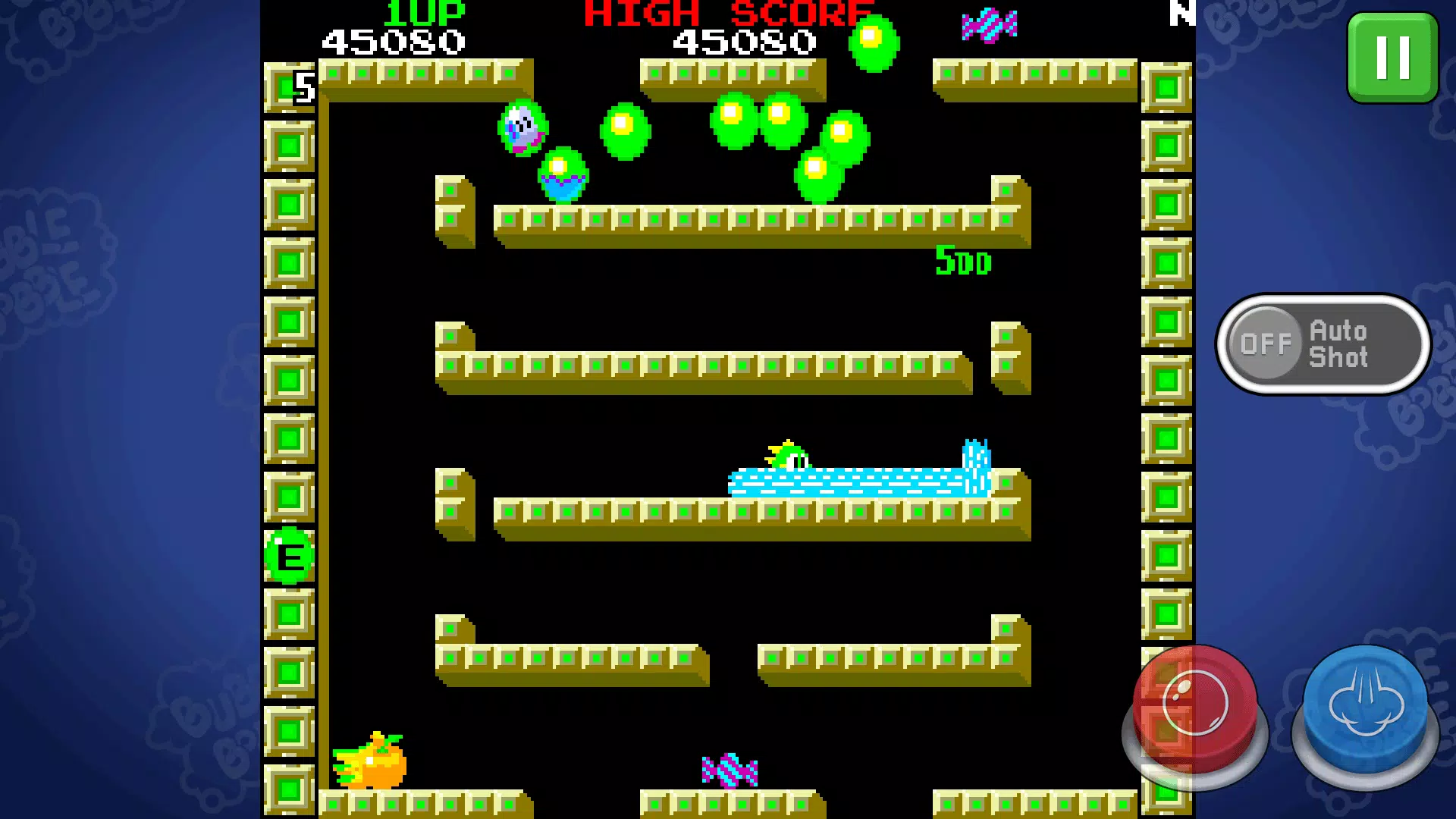 BUBBLE BOBBLE classic Screenshot 1