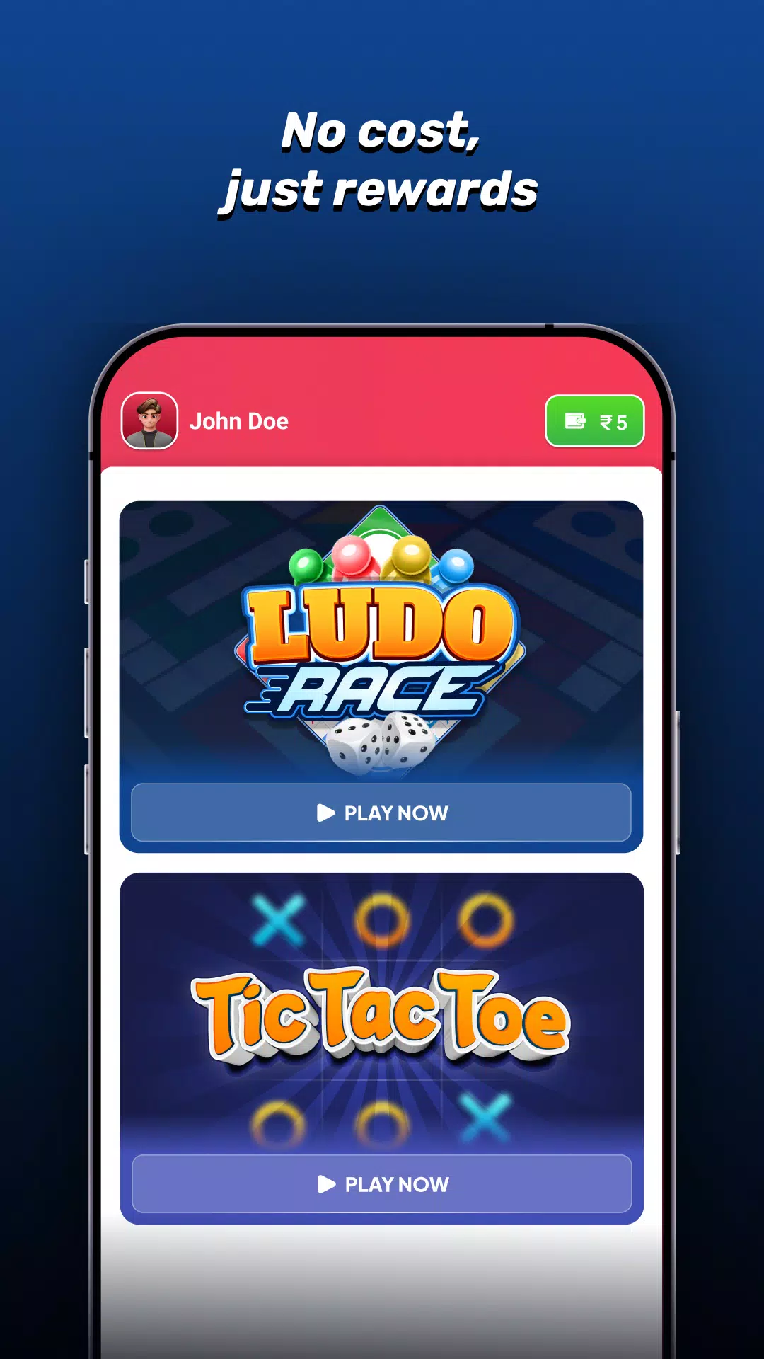 Schermata Ludo, TicTacToe : Cittagames 1