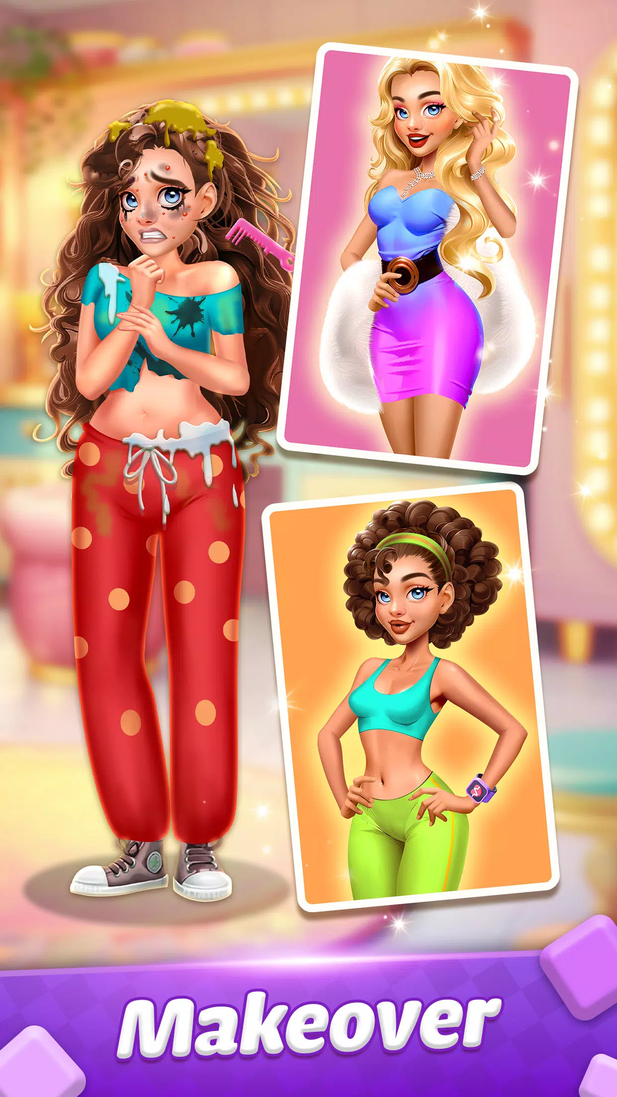 Makeover Triple Match 3D Screenshot 2