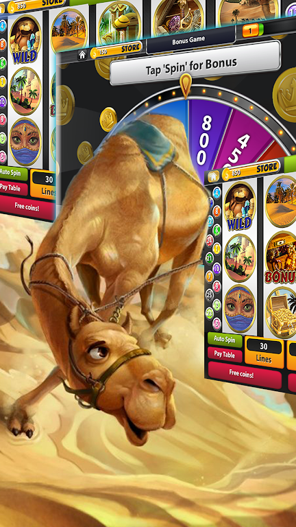 Desert Treasure Slot Machine 7 Screenshot 1