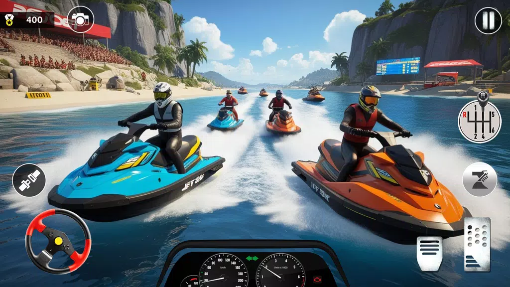 Super Jet Ski 3D Offline Game Zrzut ekranu 3