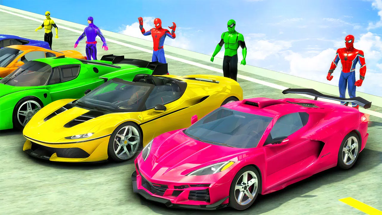 GT Car Stunt - Ramp Car Games应用截图第3张