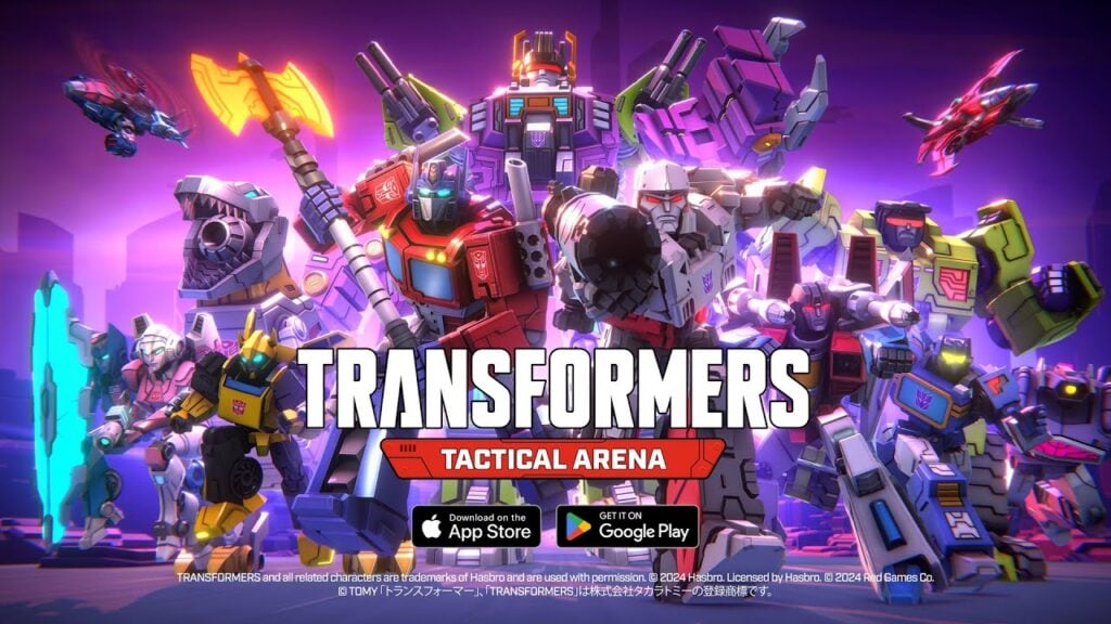 Tauchen Sie in 1V1 -Strategie mit Autobots und Decepticons in Transformatoren: Tactical Arena