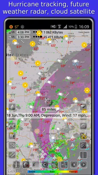 Weather app - eWeather HDF Schermafbeelding 4