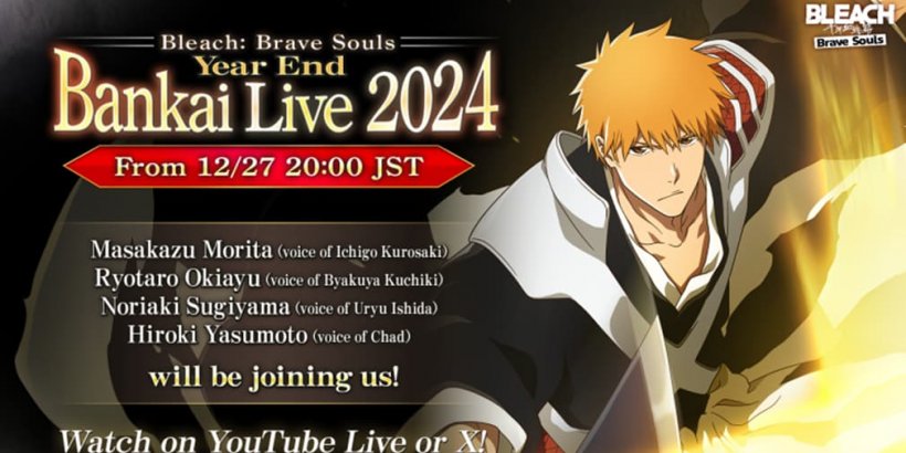 Bleach: Brave Souls Rings in the New Year with Stream and Anime VAs