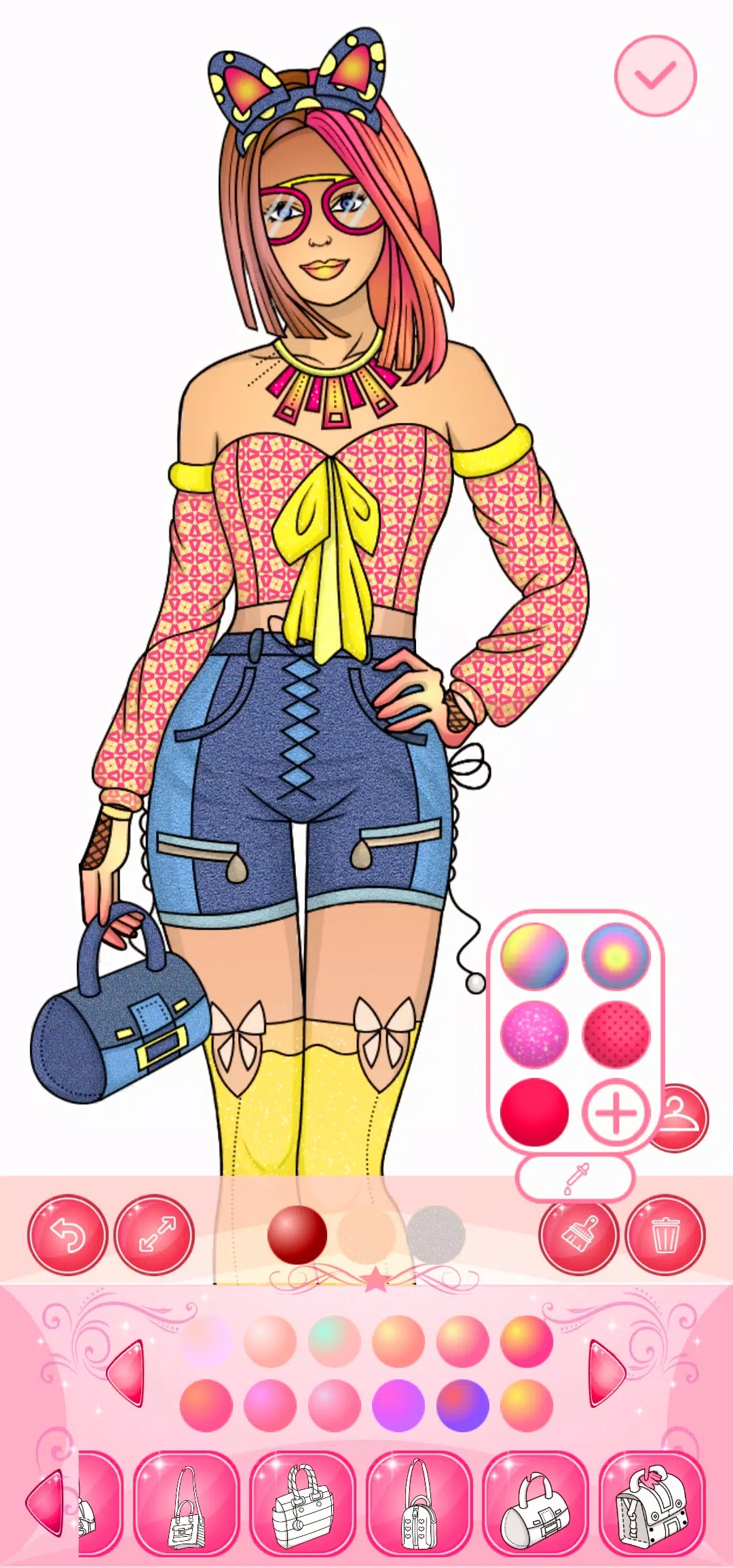 Schermata Dress Up Games & Coloring Book 1