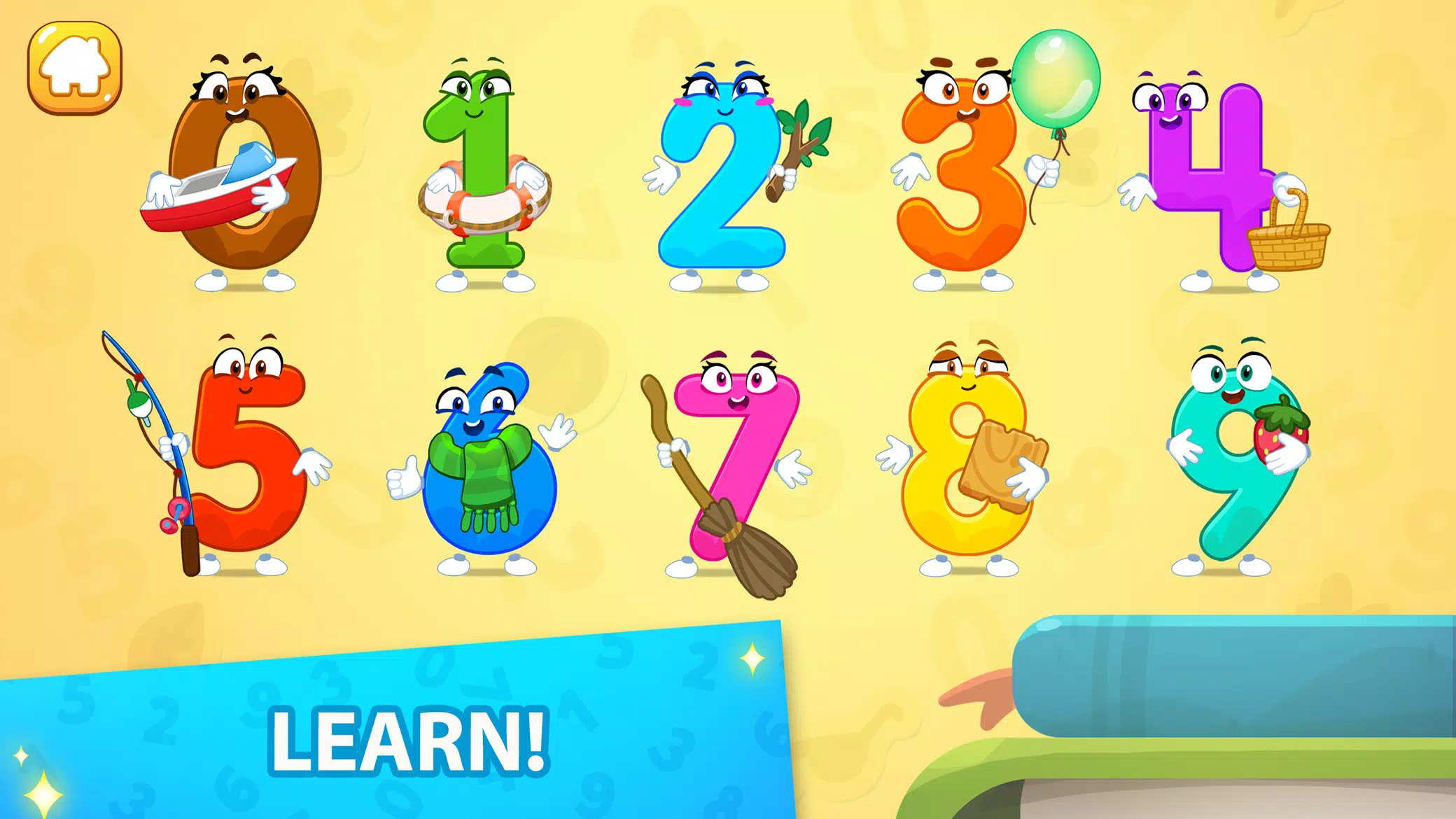 Numbers for kid Learn to count ภาพหน้าจอ 2