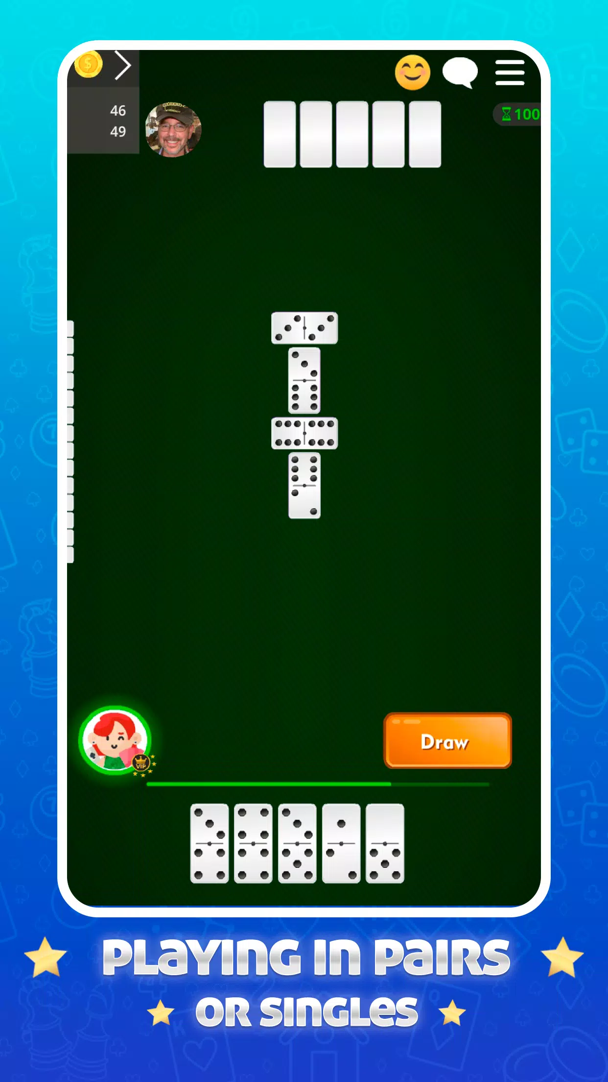 Dominoes Online - Classic Game Скриншот 4