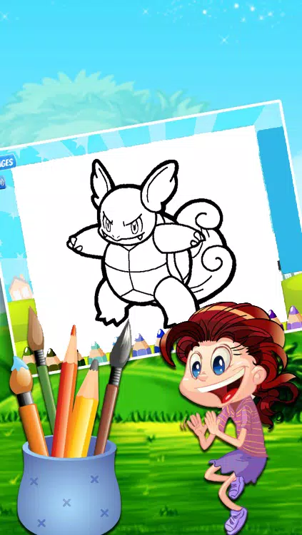 Coloring Book For Pokestar Скриншот 1