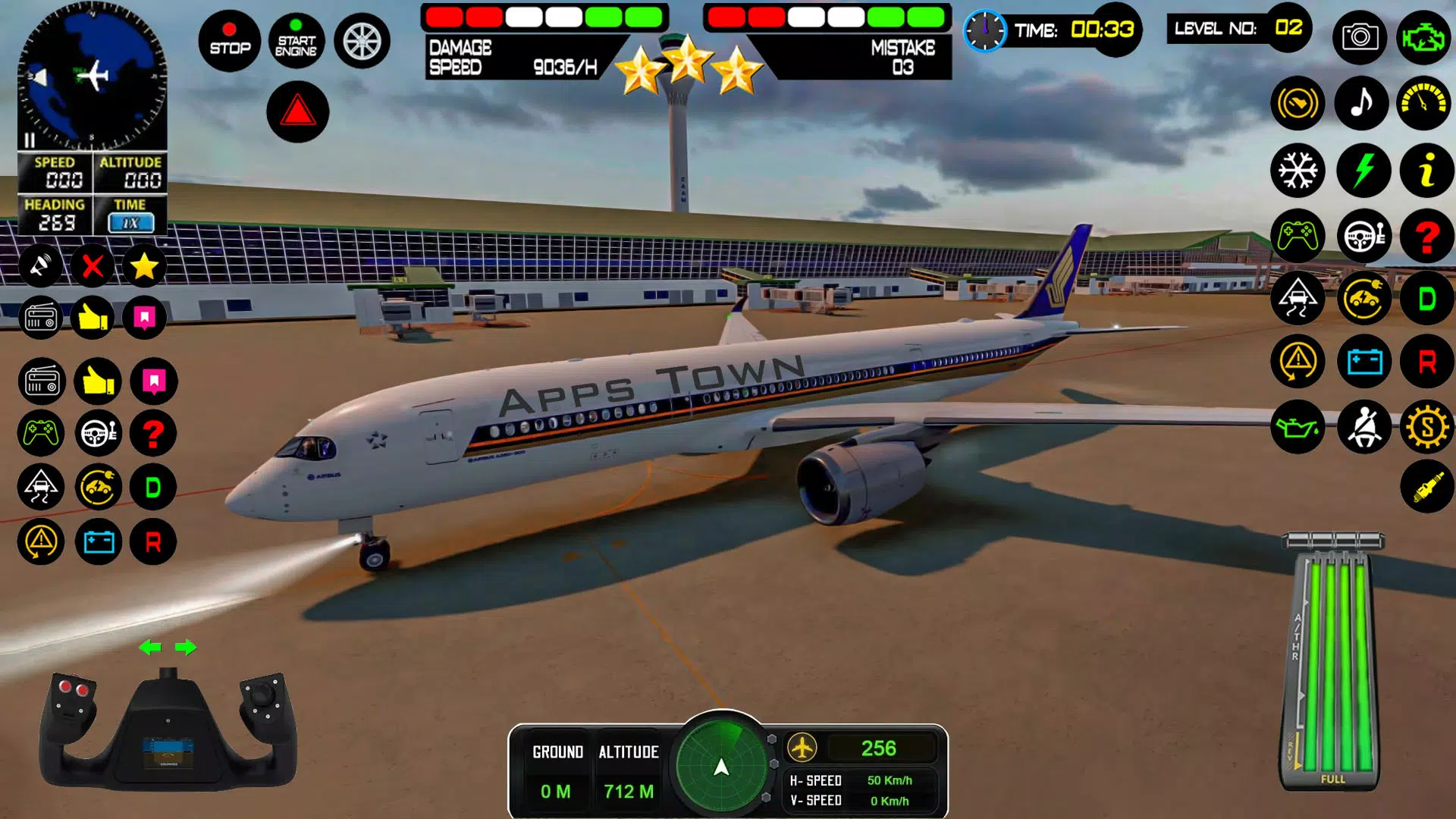 Flight Simulator Pilot Game 3D ภาพหน้าจอ 3