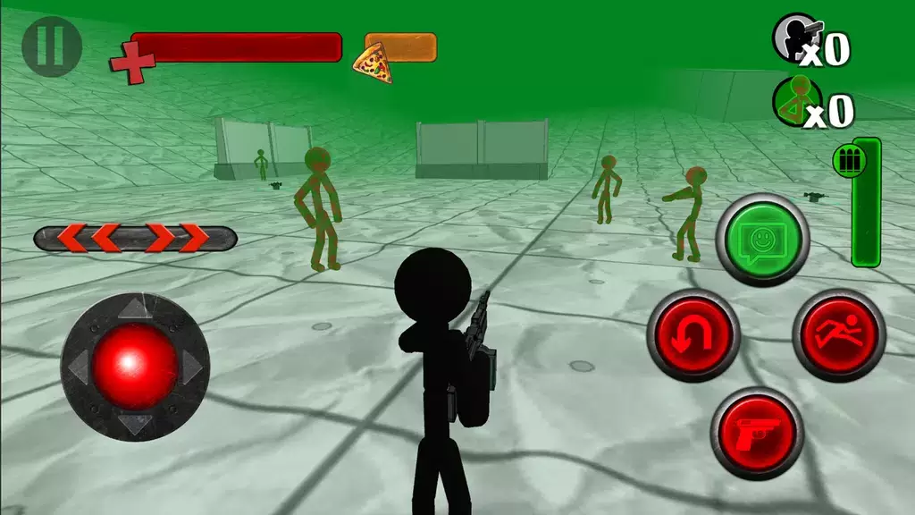 Stickman Zombie 3D স্ক্রিনশট 1