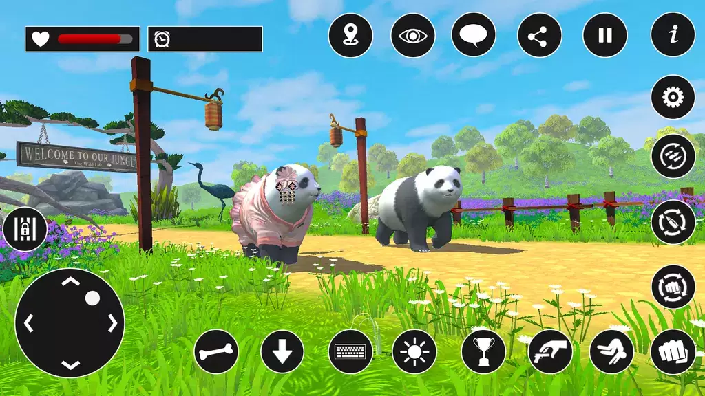 Panda Game: Animal Games Captura de tela 1