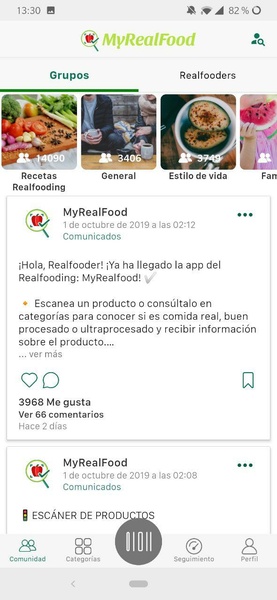 MyRealFood স্ক্রিনশট 3