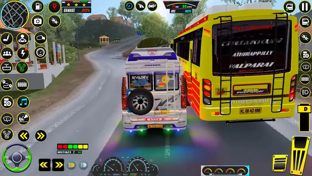 US Public Bus Driving Games 3d Schermafbeelding 3