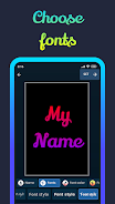 Name wallpaper maker in style স্ক্রিনশট 2