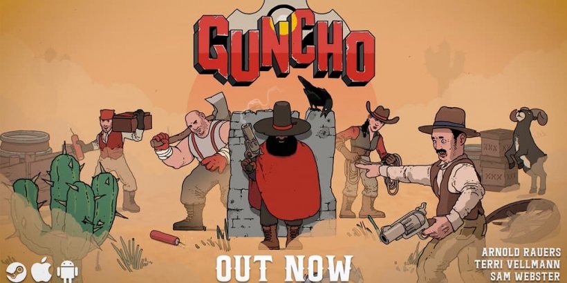 Wild West Puzzle Hit 'Guncho' Now Live on App Stores