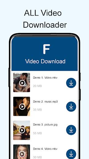 X Hot Video Downloader- Free Video Downloader 2021 스크린샷 1