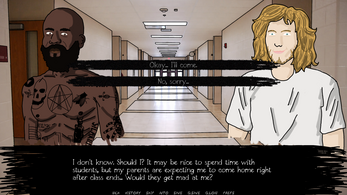 A Ride To Love - a death grips visual novel Captura de tela 2