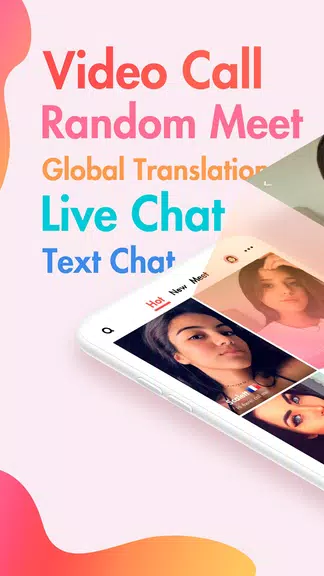 MeowChat : Live video chat & M スクリーンショット 1