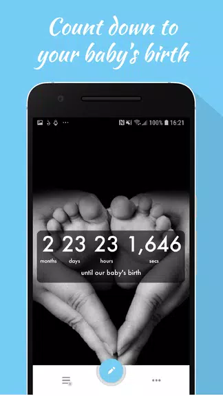 Baby Countdown Widget Screenshot 1