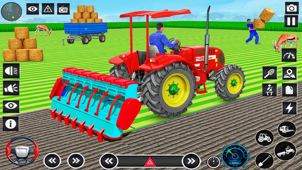 Farming Games: Tractor Driving Ekran Görüntüsü 2