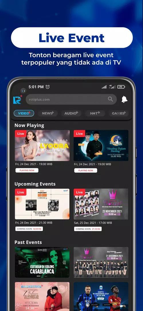 RCTI+ Superapp Tangkapan skrin 4