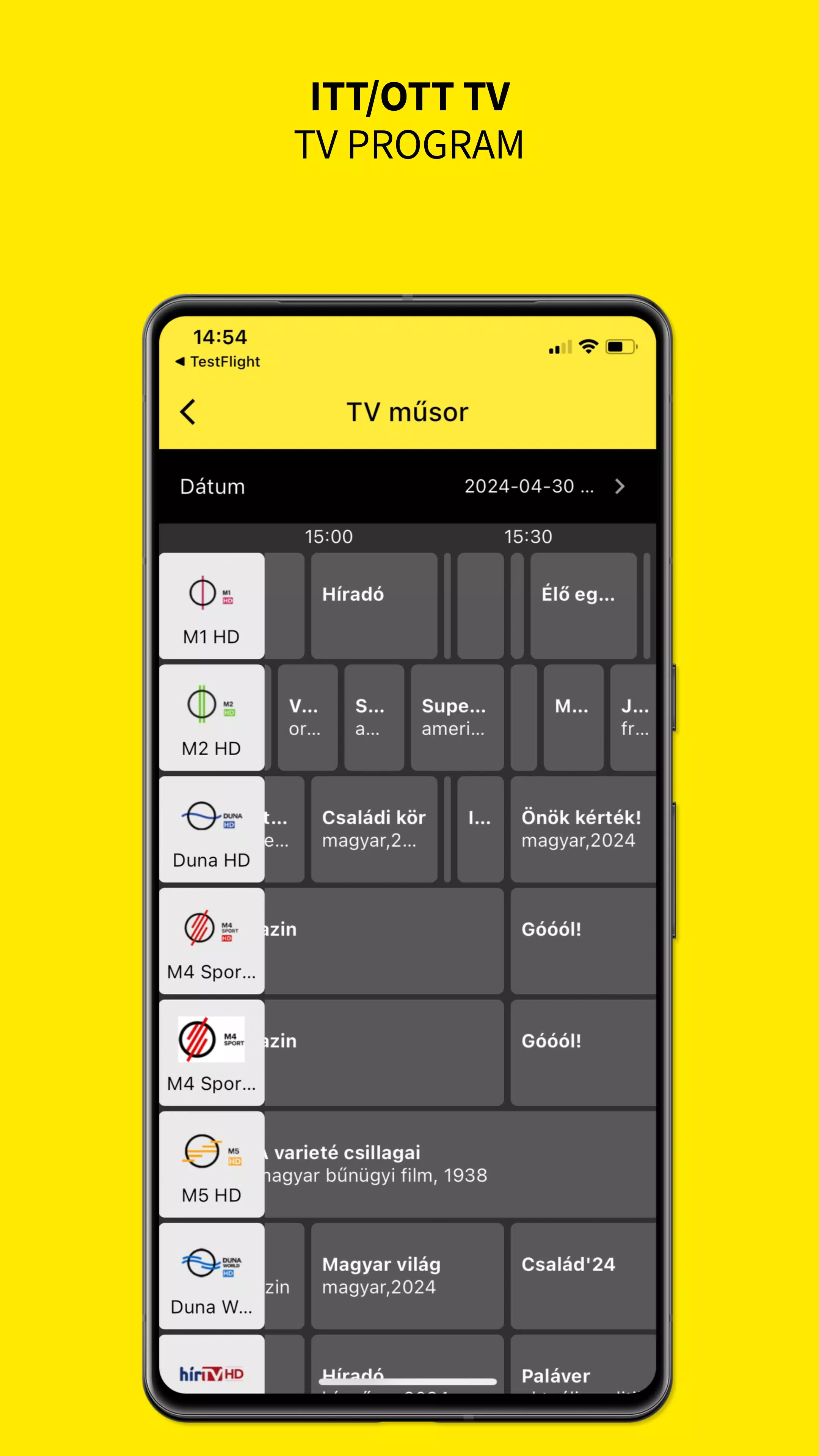 IttOtt Tv Capture d'écran 2