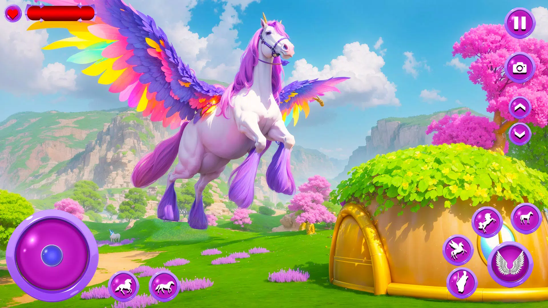 My Unicorn Flying Horse Care ဖန်သားပြင်ဓာတ်ပုံ 1