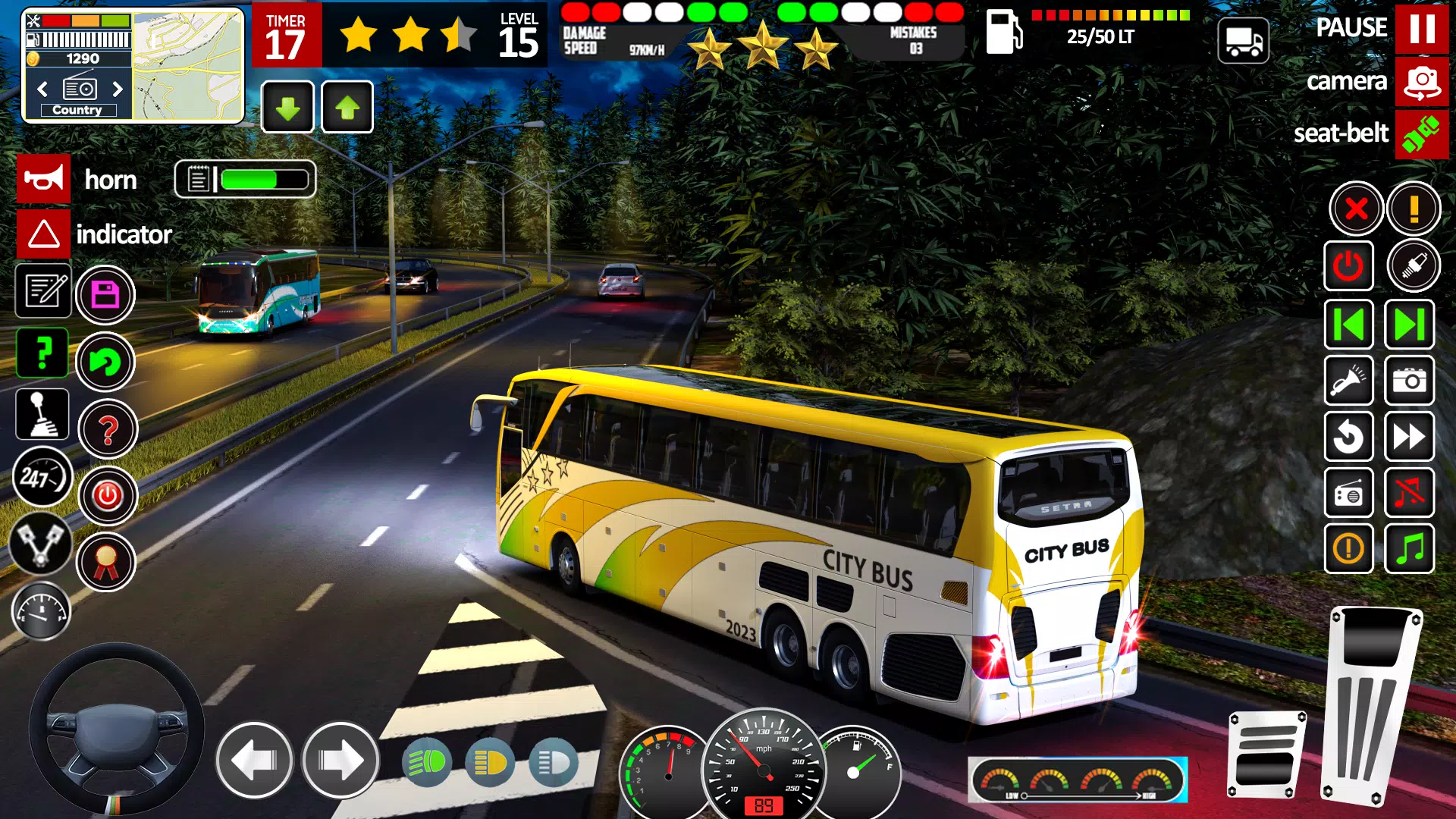 Bus Games City Bus Simulator स्क्रीनशॉट 4