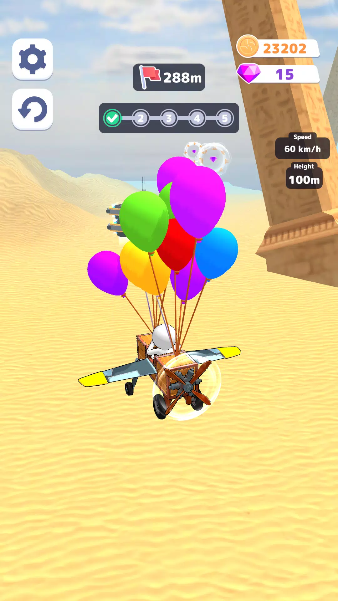 Fly Challenge: Build a Plane! Tangkapan skrin 3