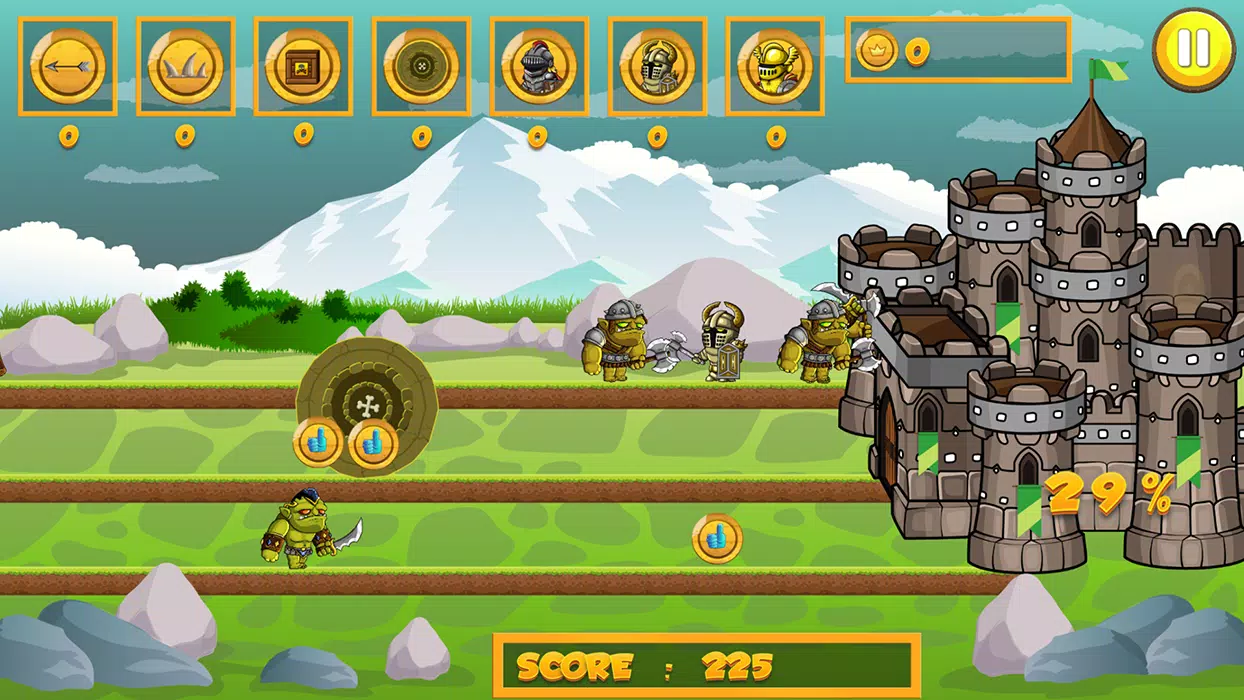 Knight vs Orc 스크린샷 3