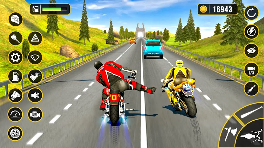 Moto Attack - Bike Racing Game Zrzut ekranu 4